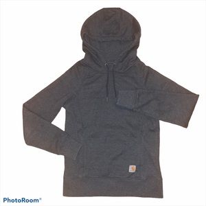 Carhartt Rain Defender Grey Hoodie W/ Pockets